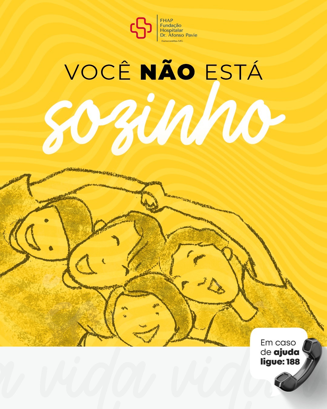 Você não está sozinho!